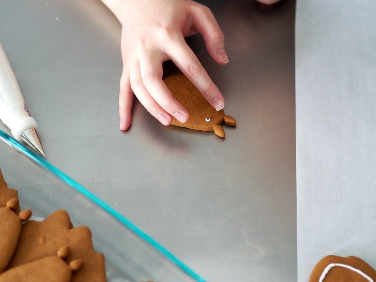 Totoro Gingerbread Cookies
