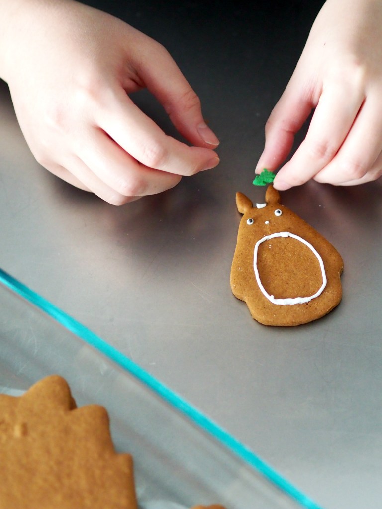 Totoro Gingerbread Cookies