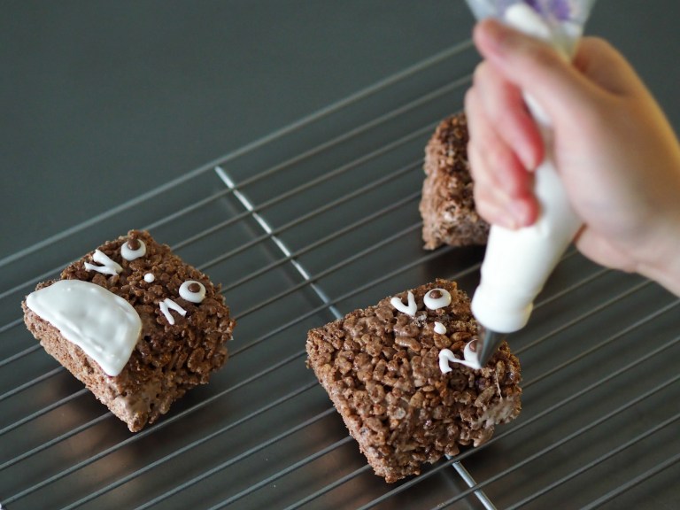 Chocolate Rice Krispie Squares