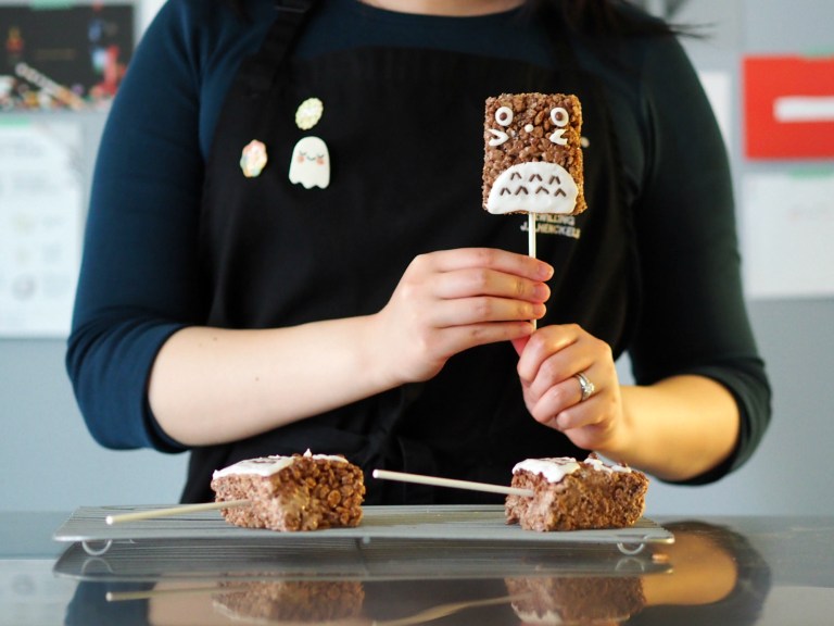 Chocolate Rice Krispie Squares