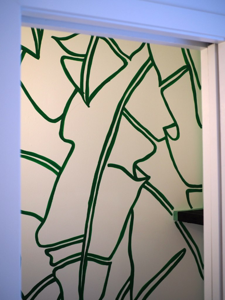 Banana Leaves Mural