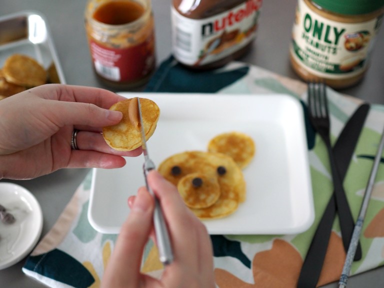 Teddy Bear Pancakes