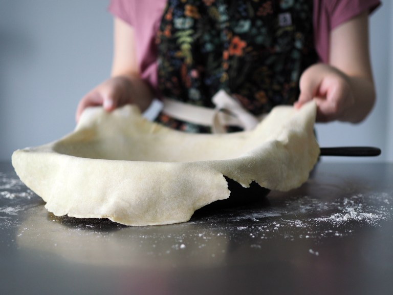 skillet streusel pie